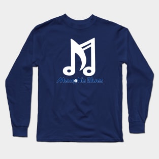 Defunct Memphis Blues Baseball 1976 Long Sleeve T-Shirt